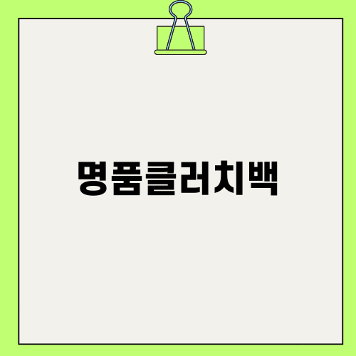 디올 A5 명품클러치백 리뷰