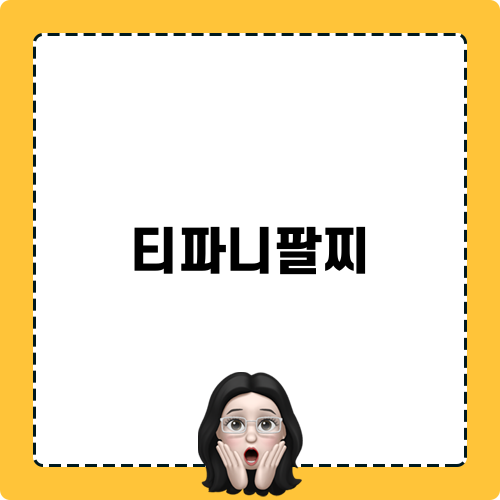 특별한 매력을 지닌 티파니팔찌