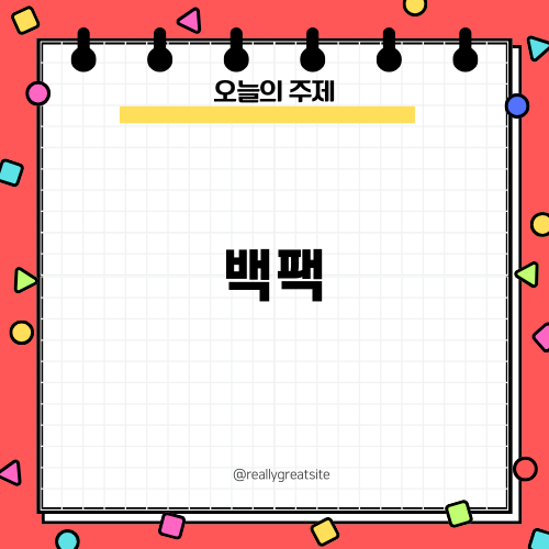 편리한 육아의 동반자 백팩